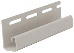 J-профиль к фасадной панели FineBer Серый дл. 3 м фото Центр Металлокровли